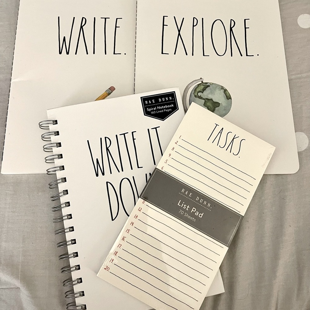 Rae Dunn Stationary Bundle